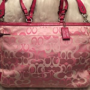 LIKE NEW XLARGE COACH Baby Bag